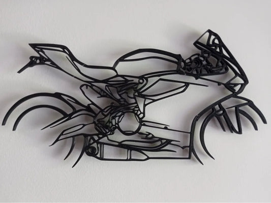 Superbike 3D Wall Art