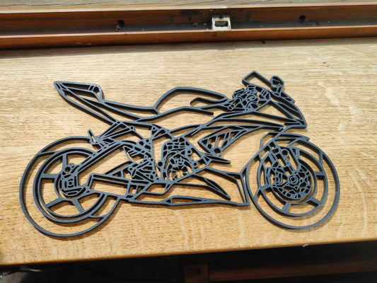 ZX6R Bike Wall Art